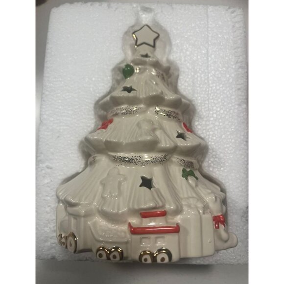 Lenox Color Changing Lit Christmas Tree Figurine 5in NWB - Picture 3 of 4